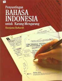 Penyuntingan Bahasa Indonesia untuk Karang-Mengarang